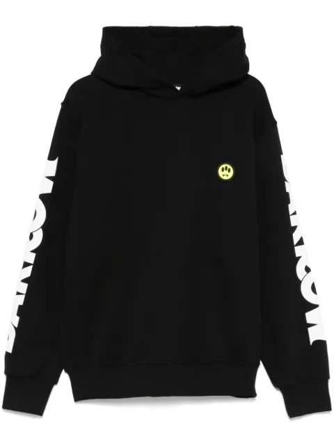 BARROW hoodie con estampado Smiley