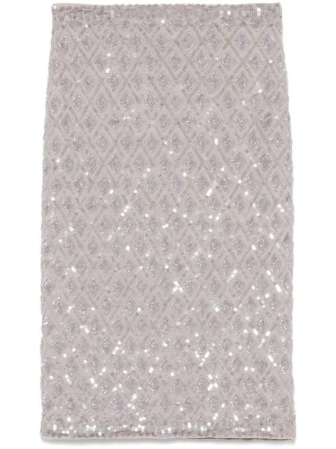 P.A.R.O.S.H. sequined midi skirt