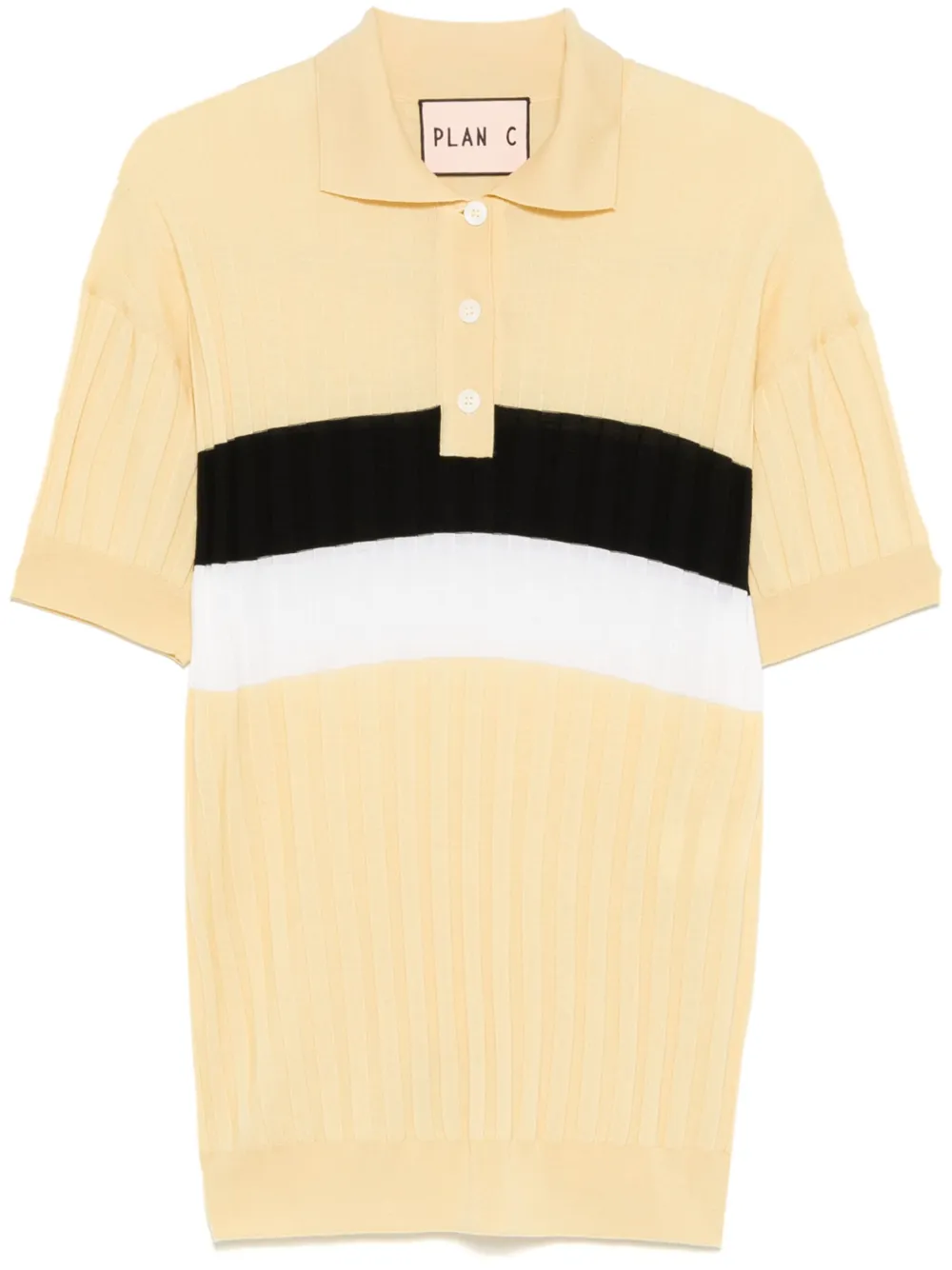 striped polo top