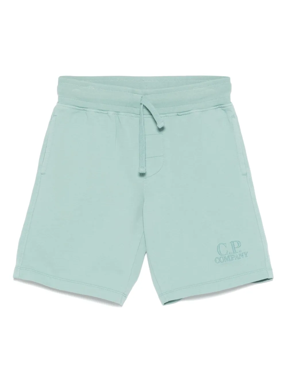 C.P. Company Kids Katoenen shorts Groen