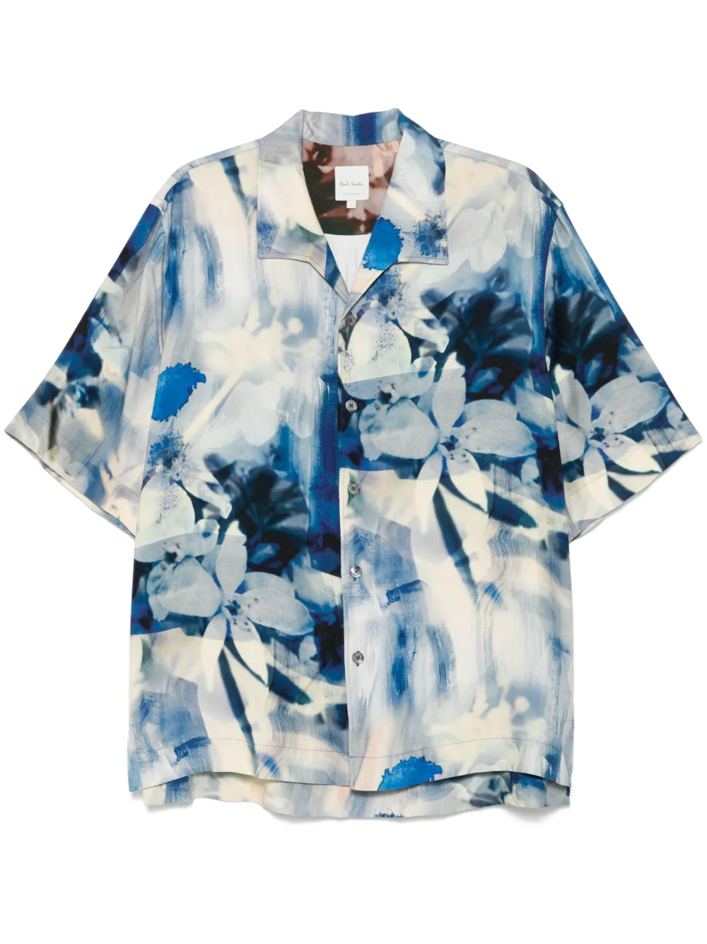 Paul Smith Overhemd met print Blauw