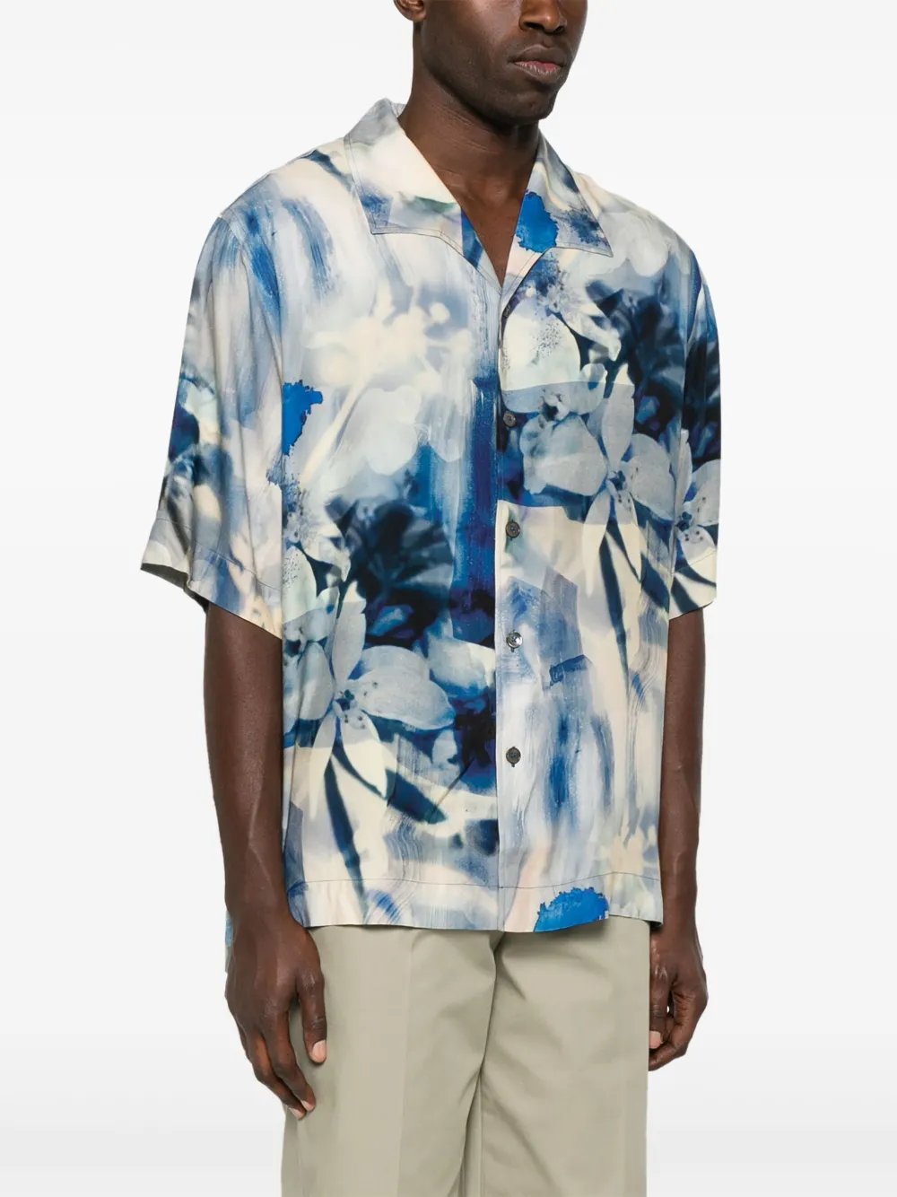 PAUL SMITH PAINTED PHOTOGRAPH SHIRT
