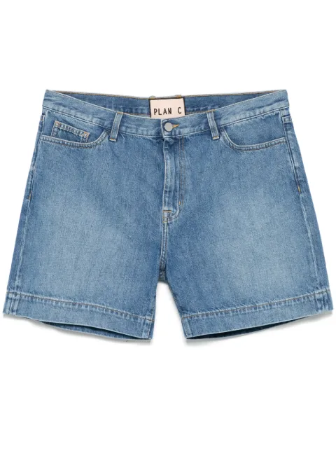 Plan C shorts de mezclilla