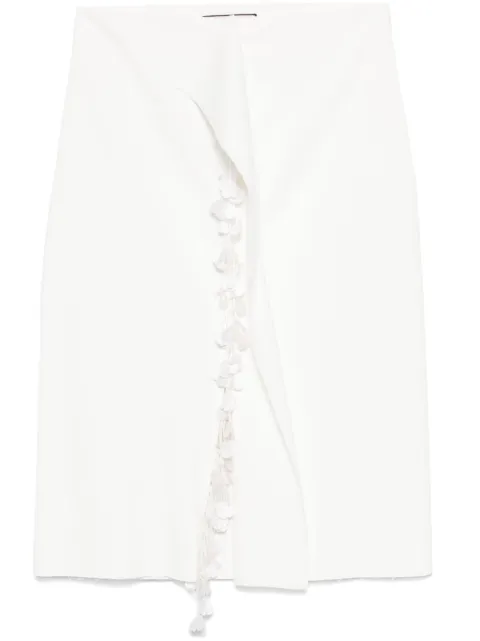Plan C paillette-embellished midi skirt