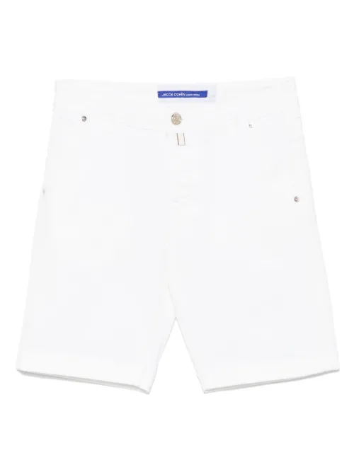 Jacob Cohën short en jean - Blanc - Jacob Cohën - Modalova