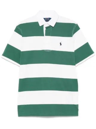 Polo Ralph Lauren Camisa Polo Com Listra | Verde | FARFETCH BR