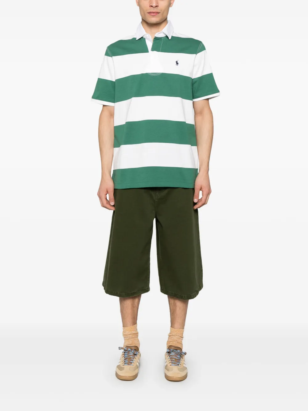 Polo Ralph Lauren striped polo shirt - Groen