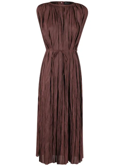 Roberto Collina vestido plisado