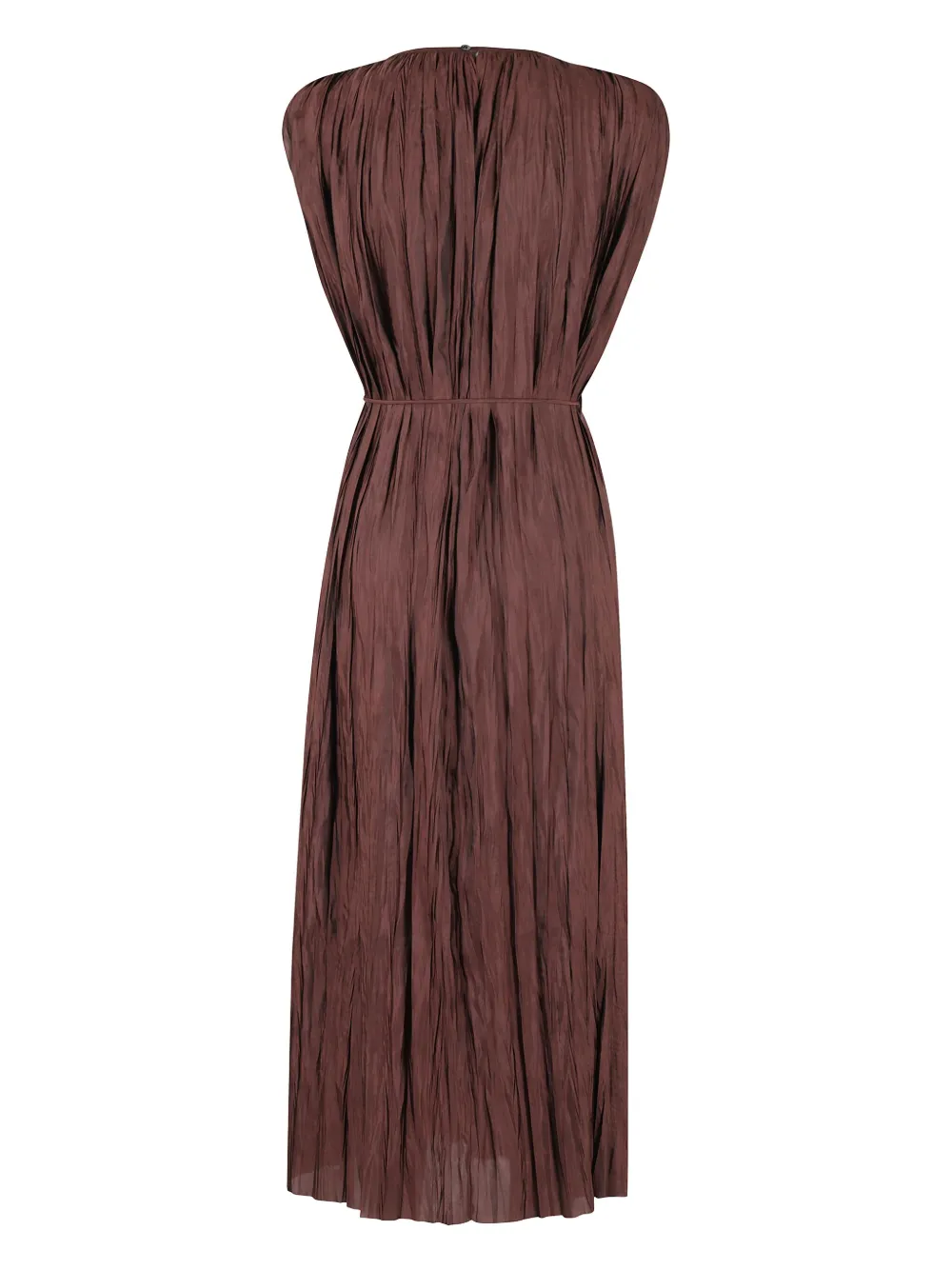 Roberto Collina plissé dress - Bruin