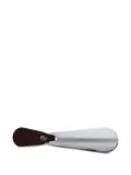 John Lobb leather-loop shoe horn - Brown