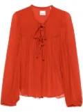ISABEL MARANT Ametissa blouse - Red