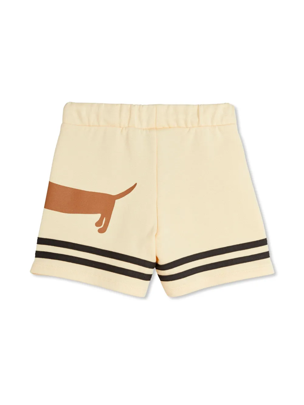 Mini Rodini dog-motif shorts - Beige