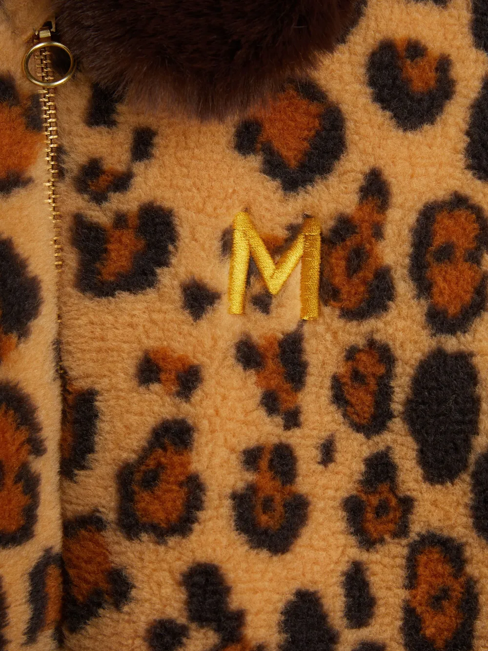 Mini Rodini Jack met luipaardprint Bruin