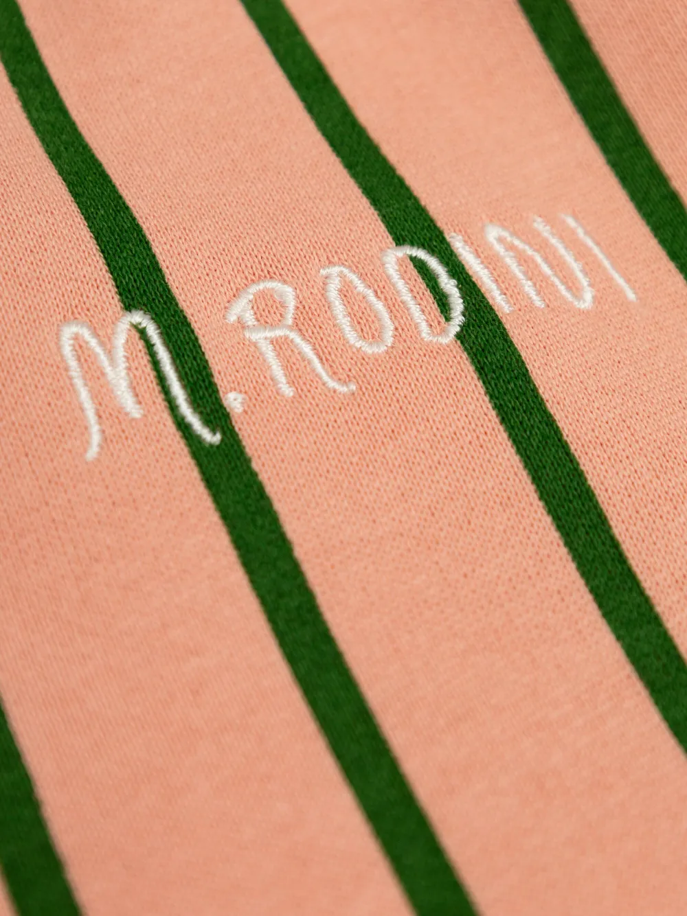 Mini Rodini Trainingsbroek met verticale streep Roze
