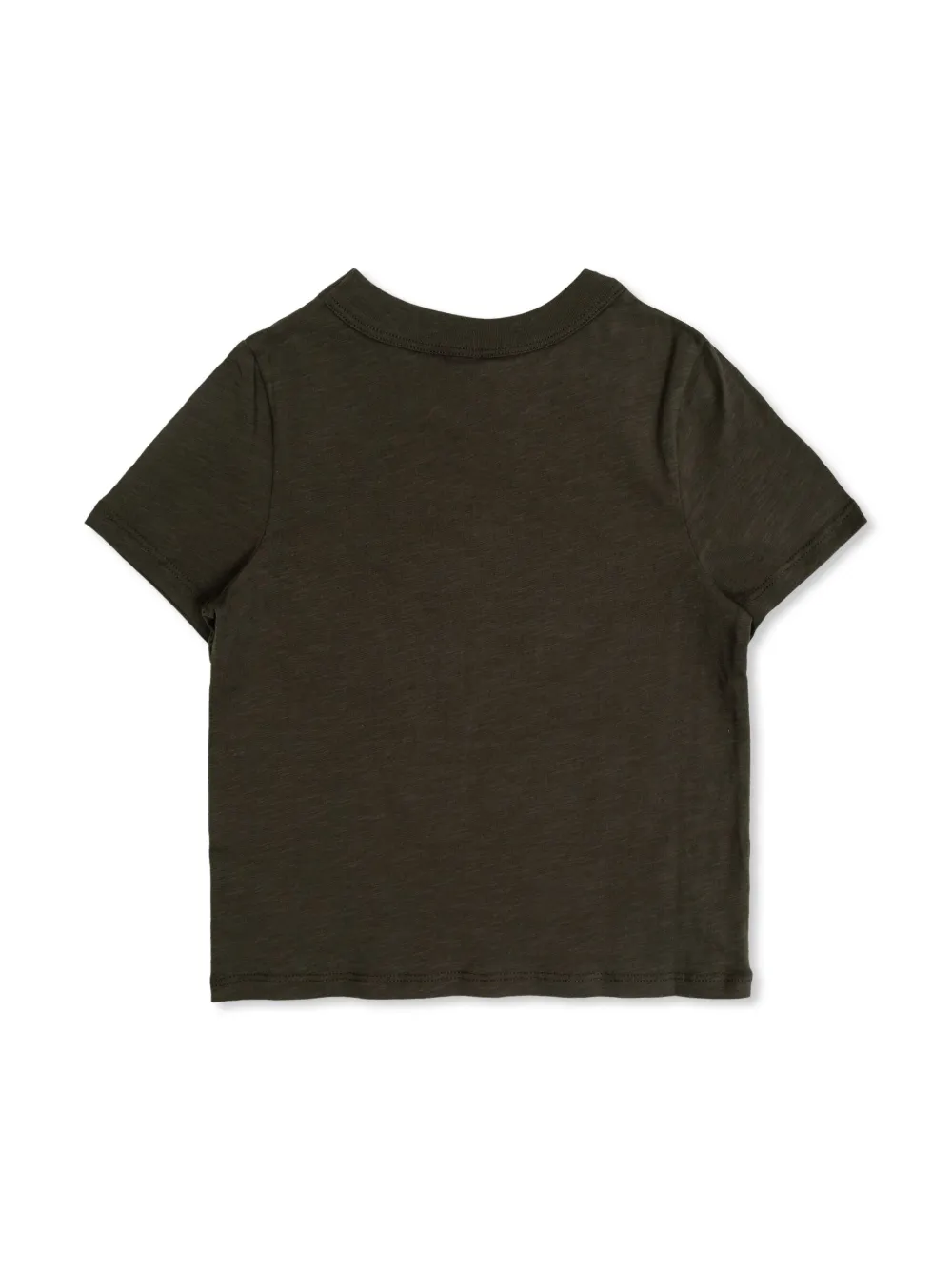Shop Mini Rodini Embroidered-detail T-shirt In Black