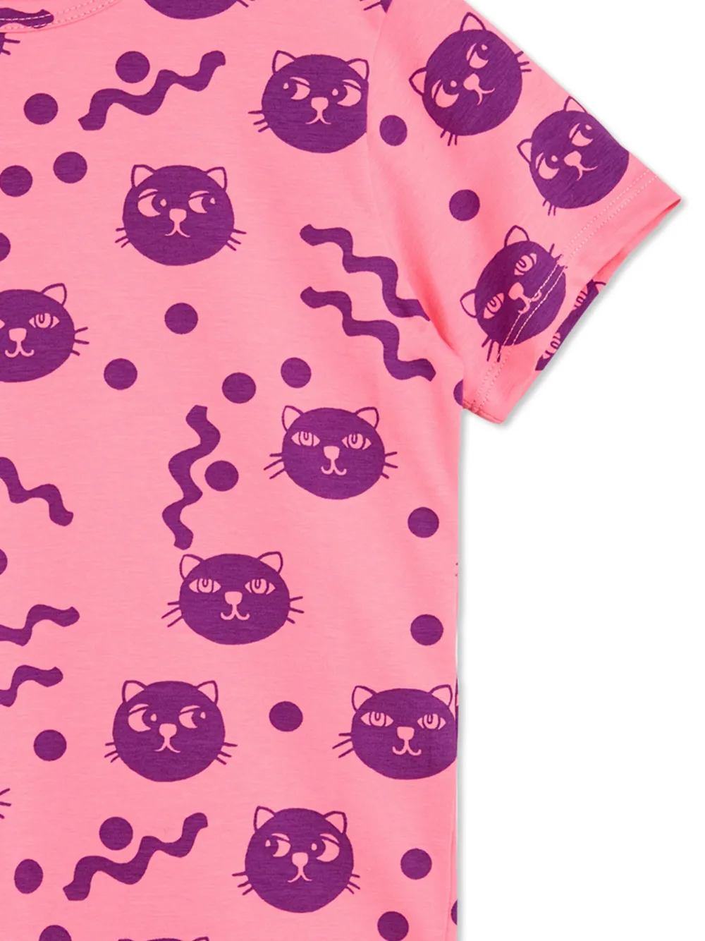 Mini Rodini T-shirt met grafische print Roze