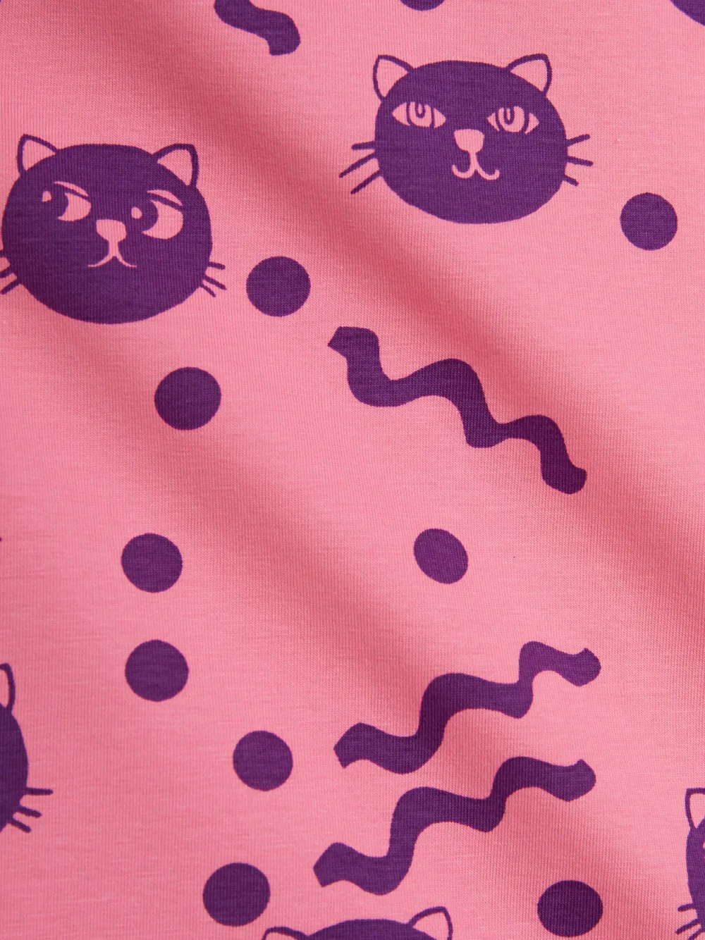 Mini Rodini T-shirt met grafische print Roze