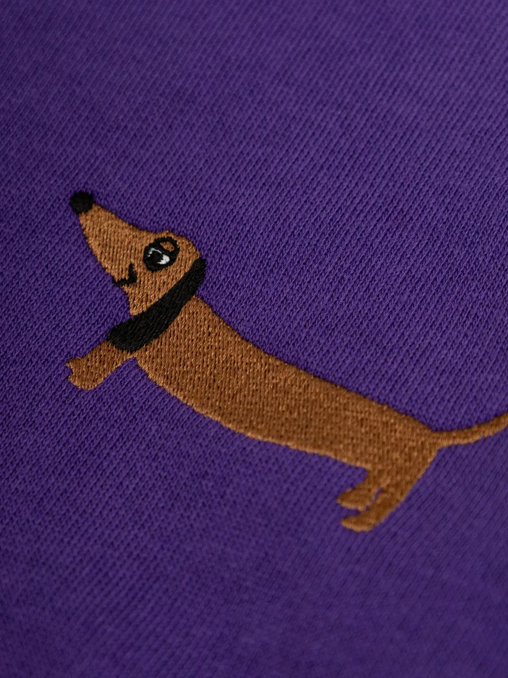 Mini Rodini Sweater van biologisch katoen Paars