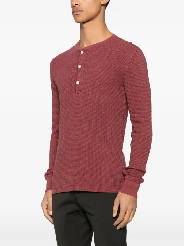 【最新作】 【名作】 RRL Henleyneck Thermal Shirt 【S】 ヘンリーネック サーマル シャツ ワッフル 木村拓哉 白 グランメゾン 猫目 Ralph Lauren