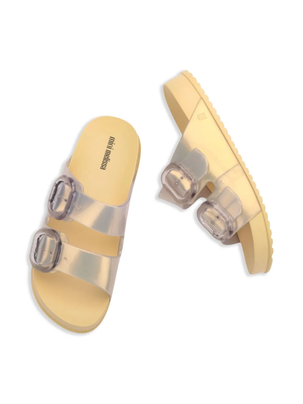 Mini Melissa Cozy sandals Gold