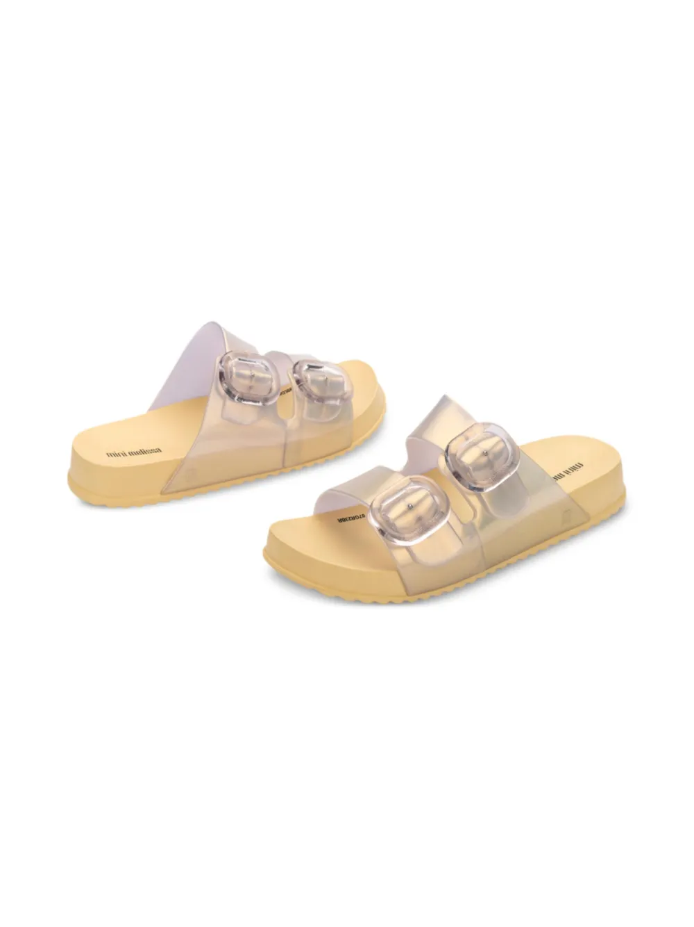 Mini Melissa Cozy sandals Gold