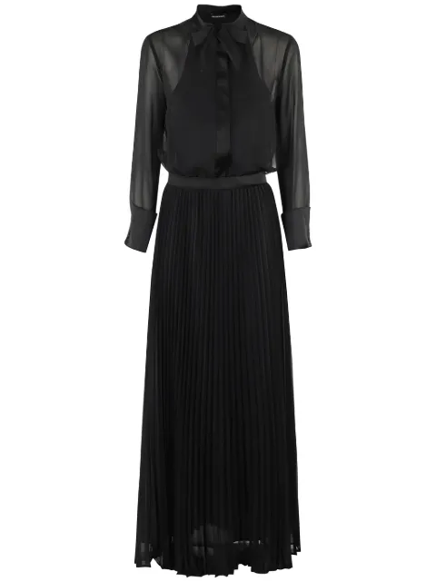 Emporio Armani فستان ماكسي جورجيت