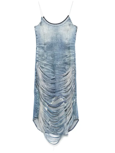 Diesel fringed minidress