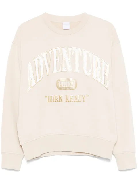 PINKO appliqué-detail sweatshirt 