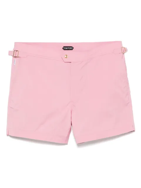 TOM FORD logo-tag swim shorts