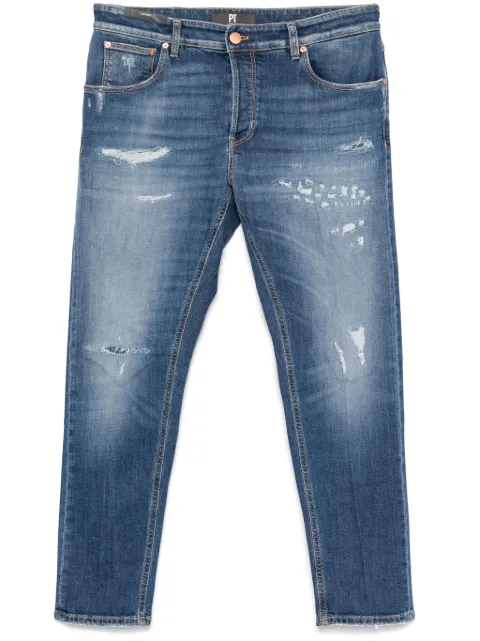 PT Torino jeans con efecto envejecido