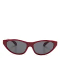 Versace Eyewear geometric-frame sunglasses - Red