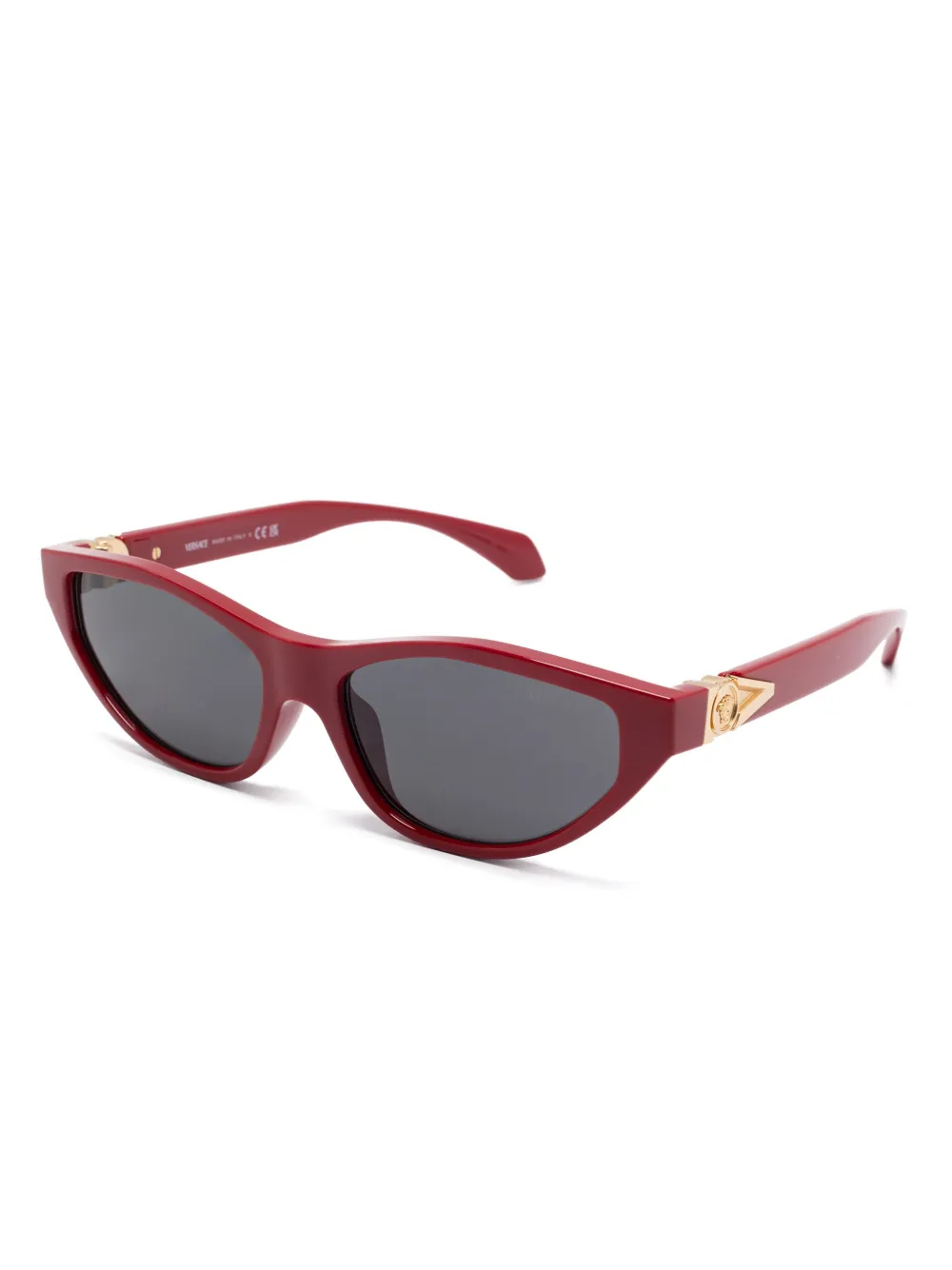 Versace Eyewear geometric-frame sunglasses - Rood