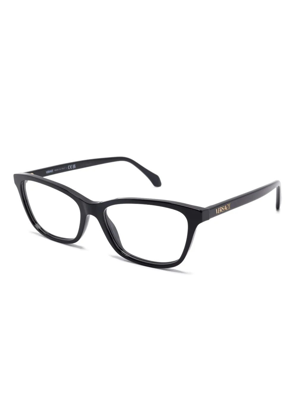 Versace Eyewear rectangular-frame glasses - Zwart