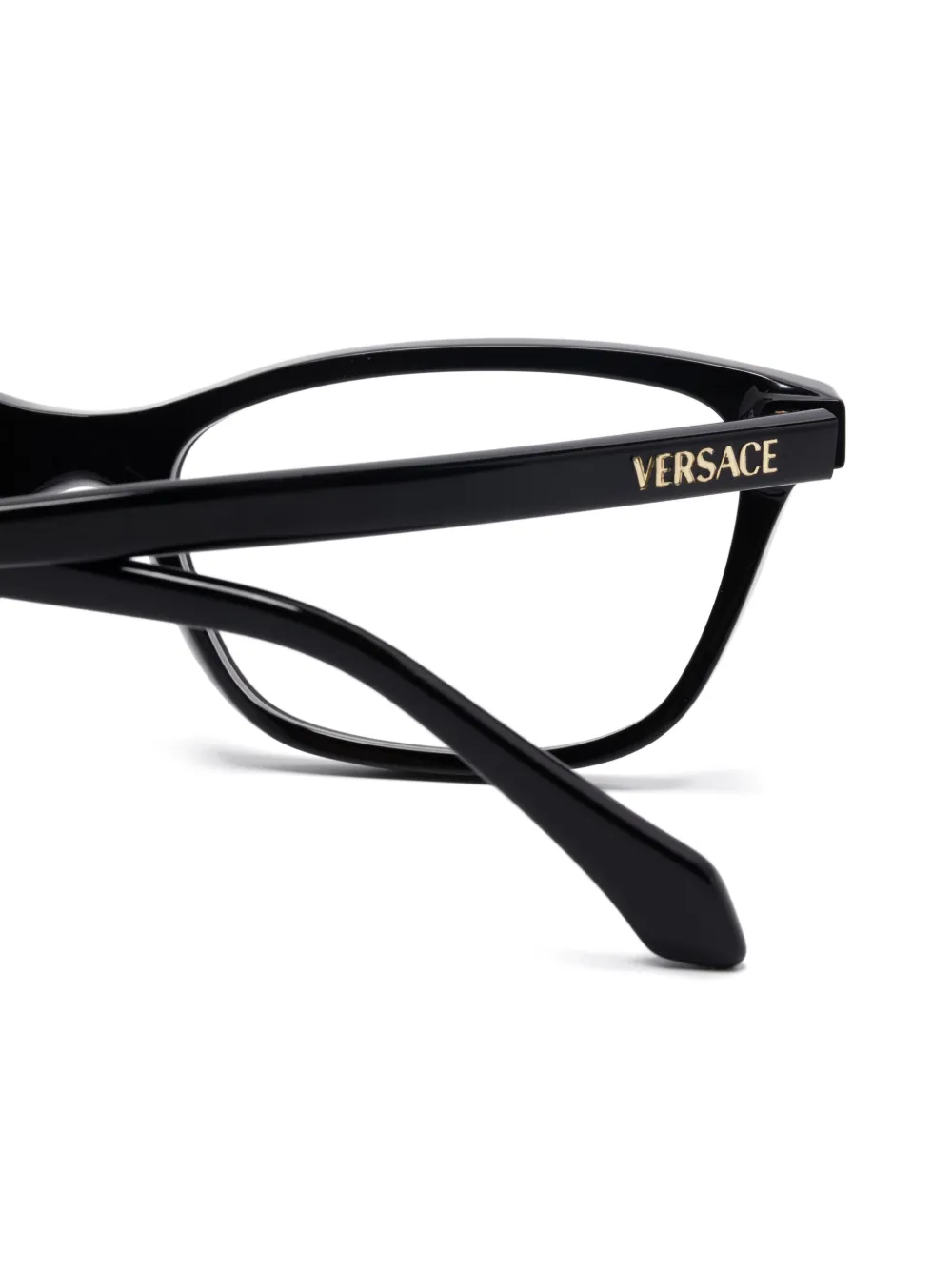VERSACE RECTANGULAR-FRAME GLASSES