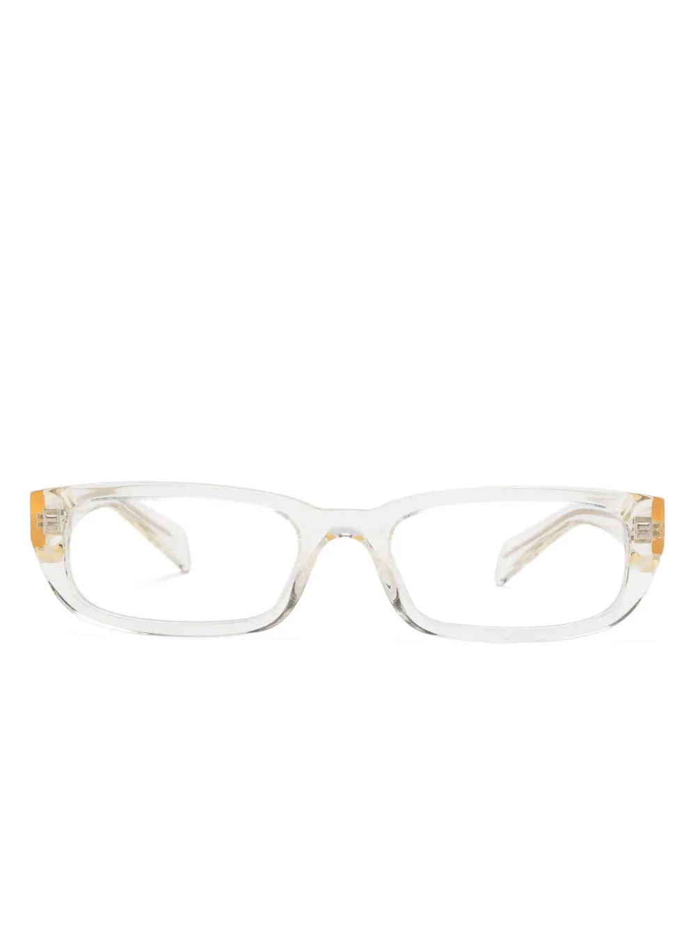 rectangular-frame glasses