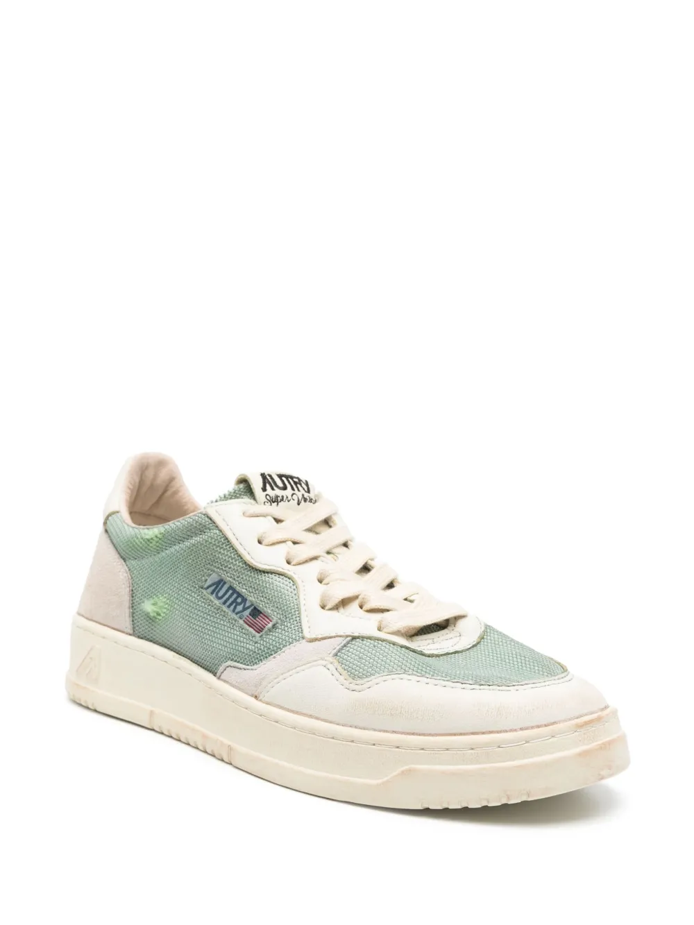 Autry leather sneakers - Groen