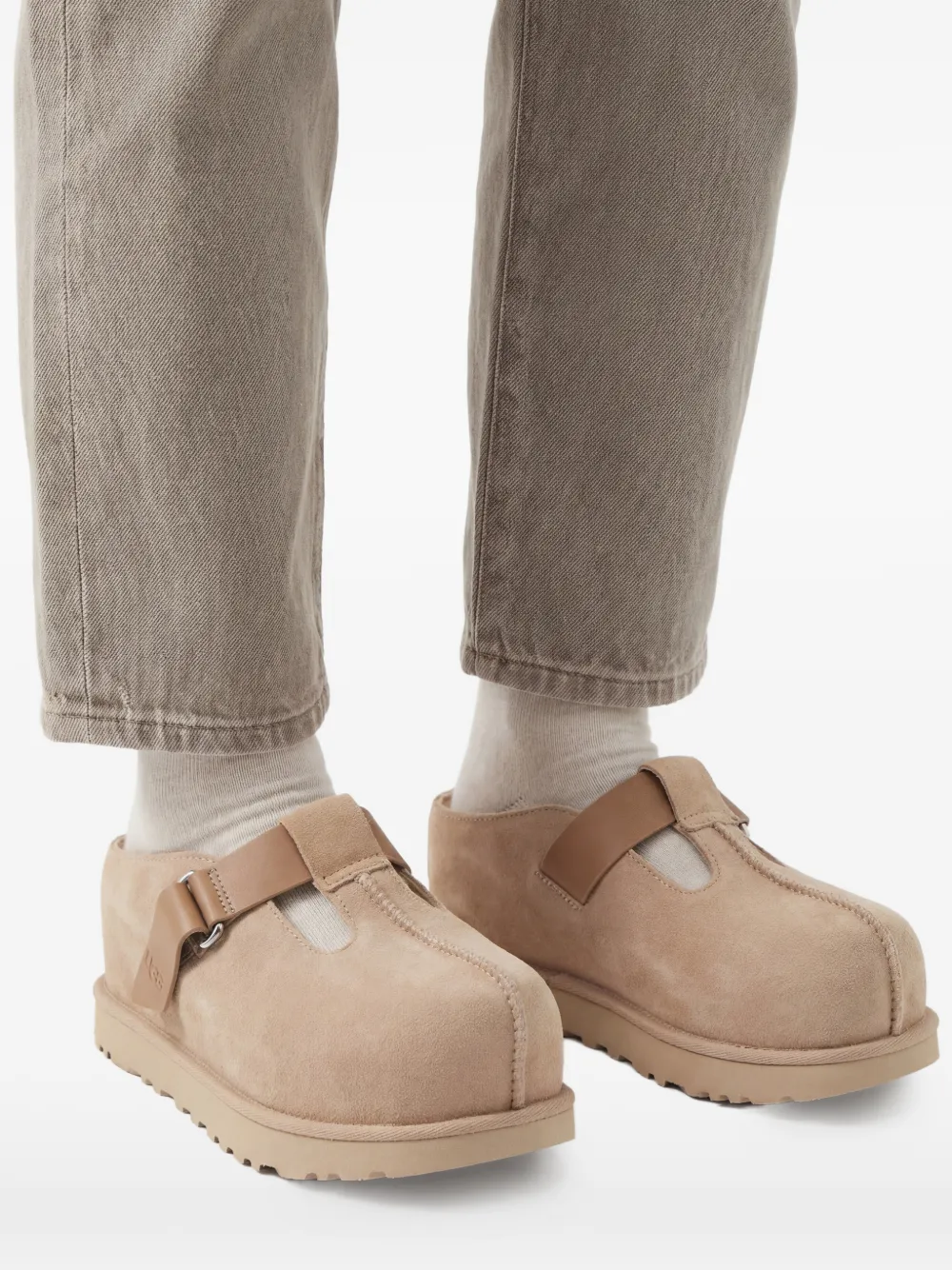 UGG Suède instappers Beige