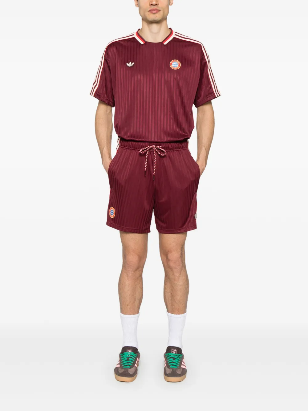 adidas FC Bayern Munich Icons Terrace shorts | Track & Running Shorts | Image 2