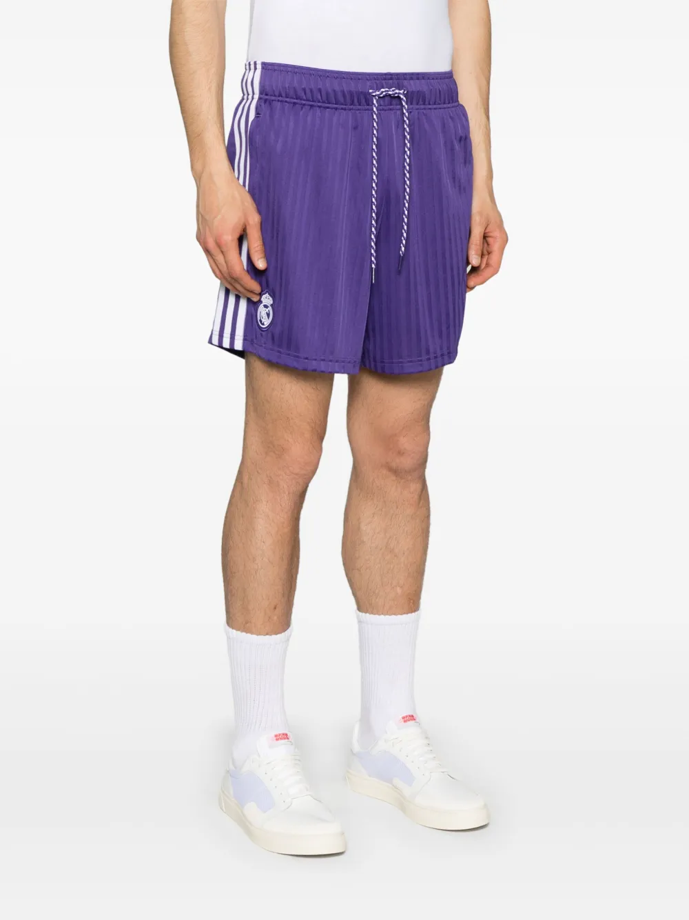 adidas Real Madrid Icons Terrace shorts Paars