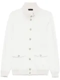 Fay jersey bomber jacket - Neutrals