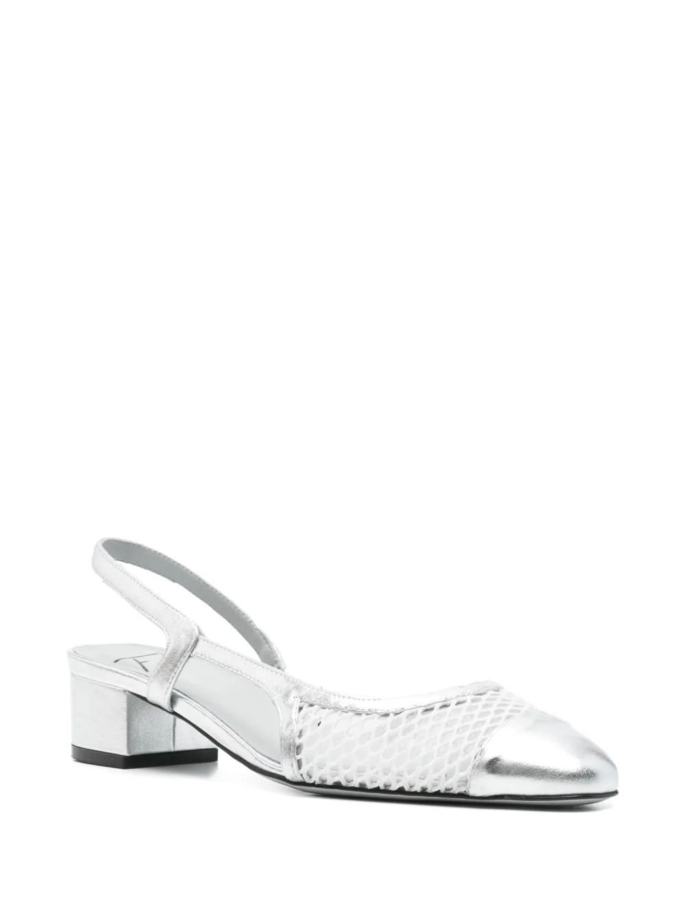 Roberto Festa 40mm Ninfa pumps Silver