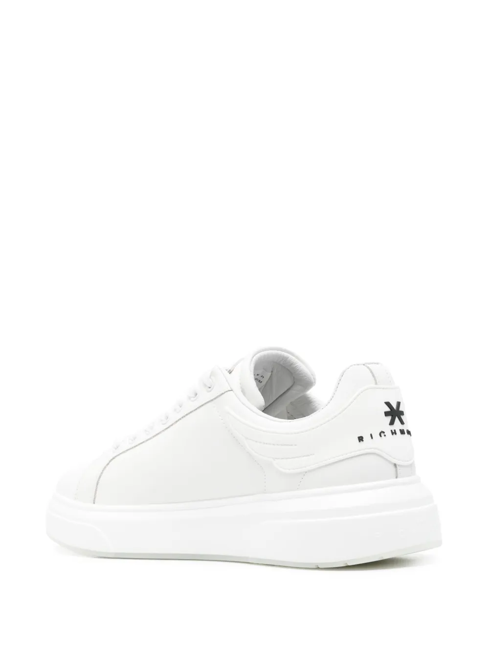 John Richmond leather sneakers White