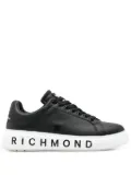 John Richmond leather sneakers - Black