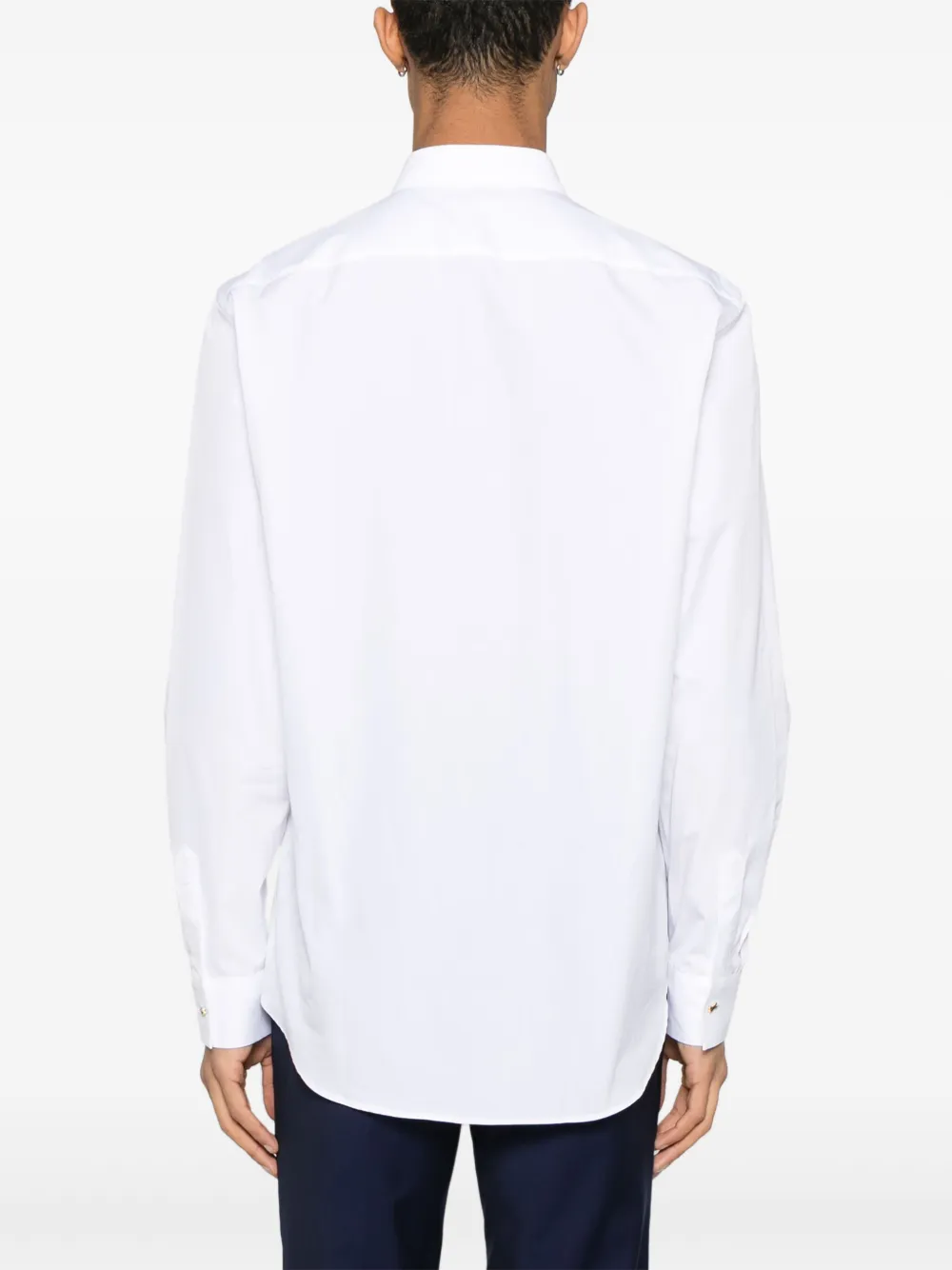 PAUL SMITH CHARM-BUTTON COTTON SHIRT
