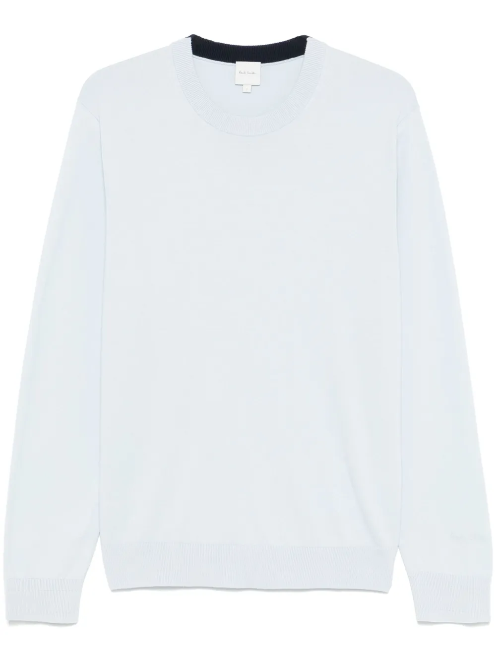 Paul Smith organic-cotton knitted sweater | Blue | Image 1