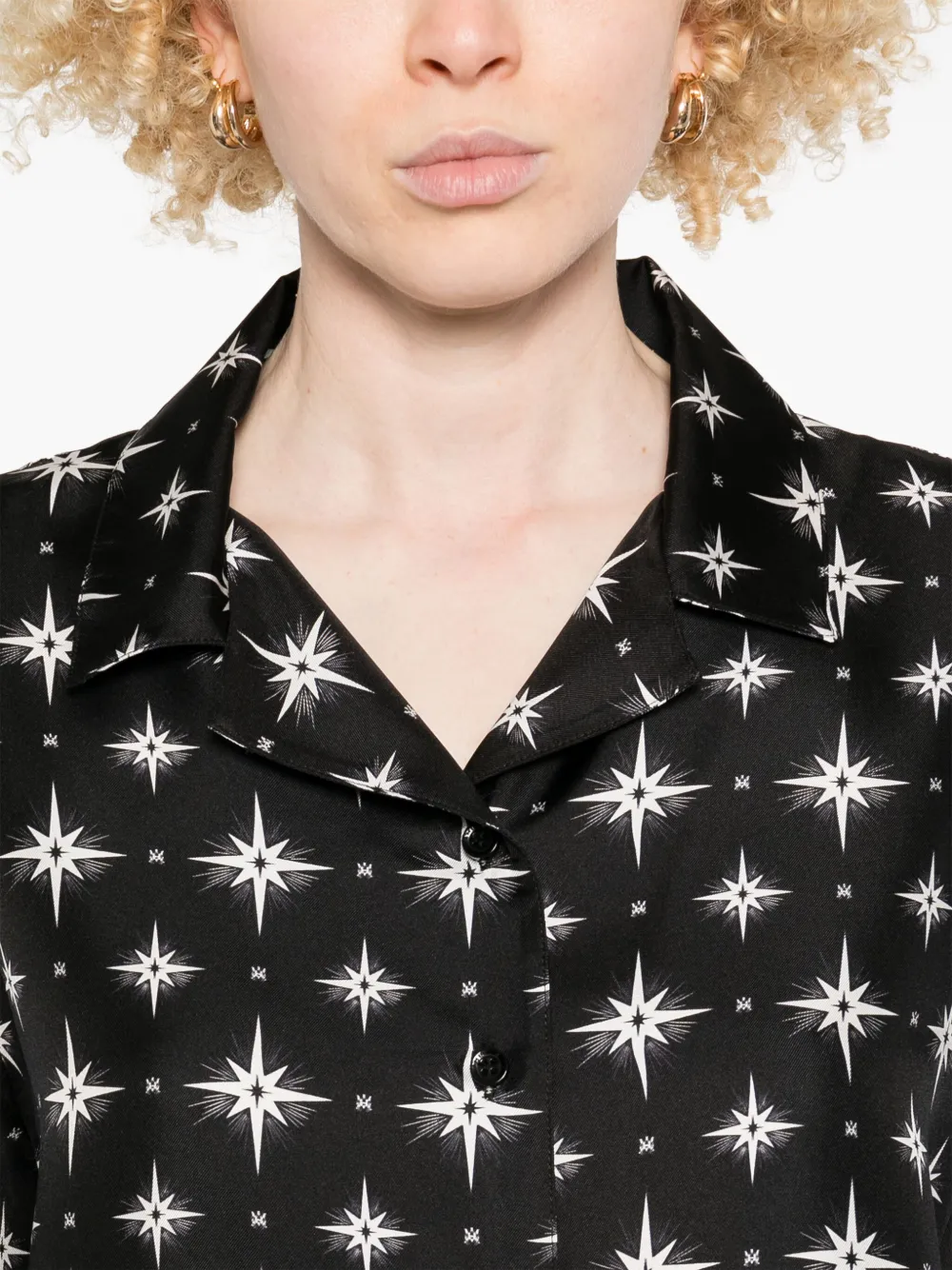 AMIRI Starburst T-shirt Zwart