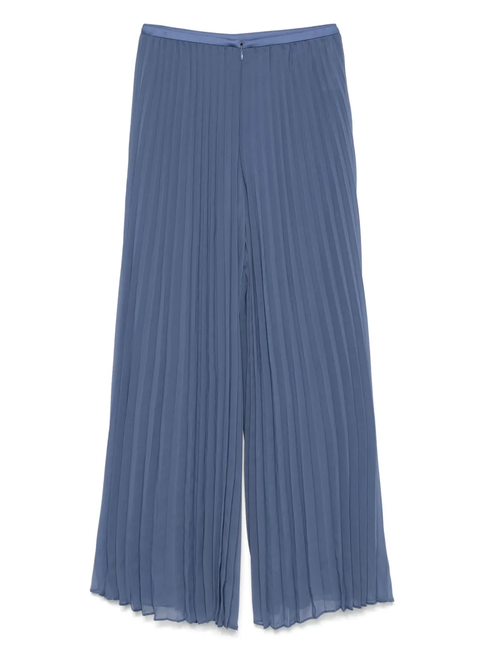 Emporio Armani Plissé broek - Blauw