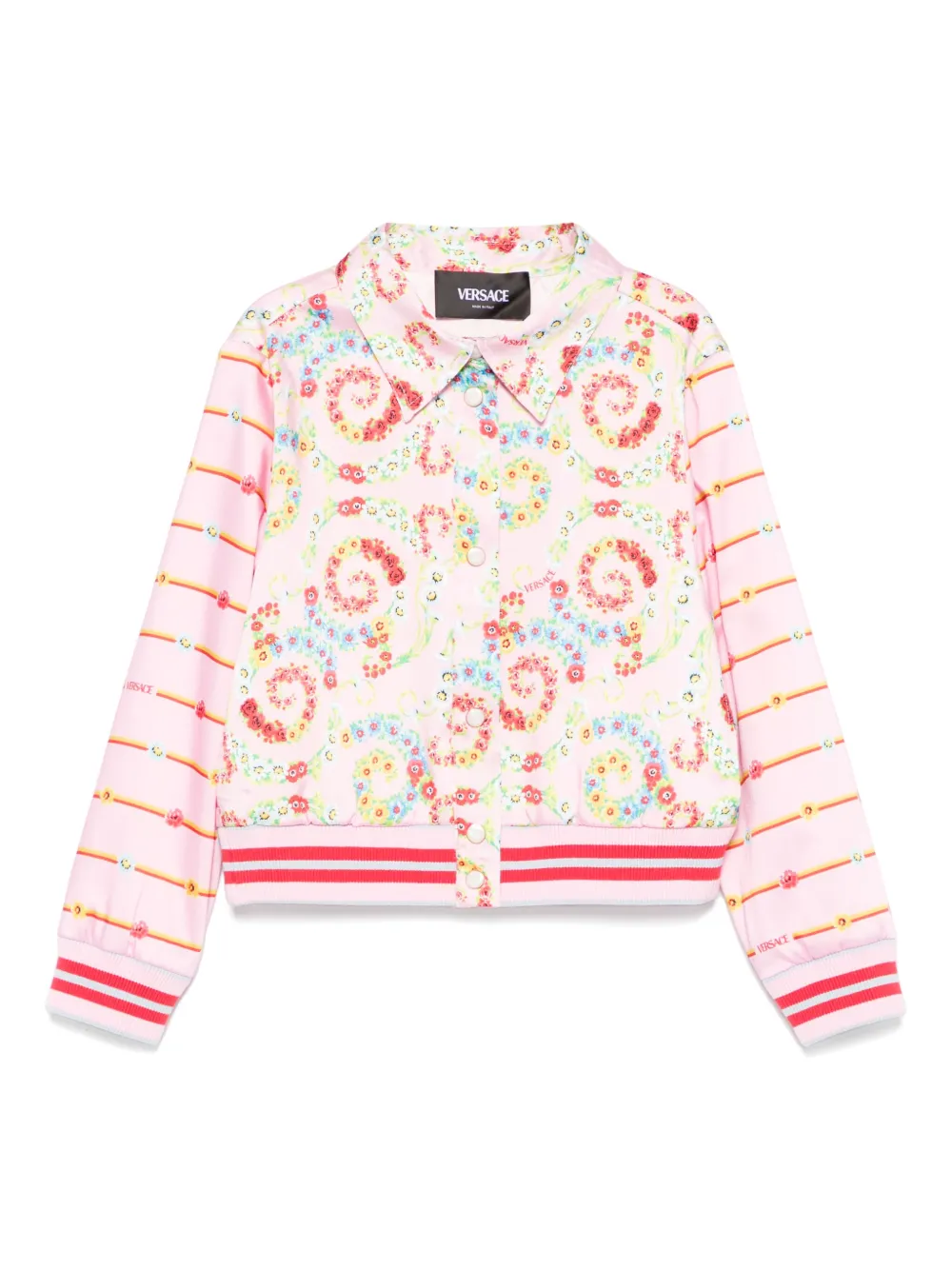 Versace Kids Barocco Flowers jack Roze