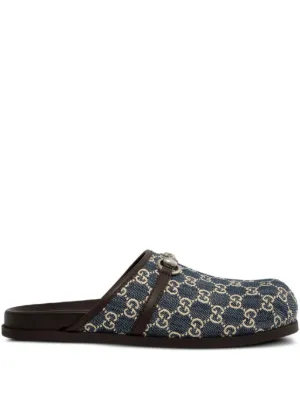 ギフトにも♪【国内発送★GUCCI】メンズ スリッポンサンダル 履き心地◎☆GUCCI☆メンズ スリッポン ラバー ダブルG サンダル