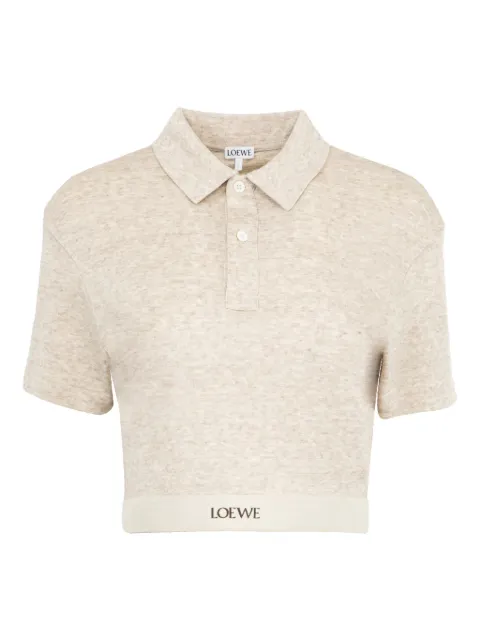 LOEWE playera tipo polo corta